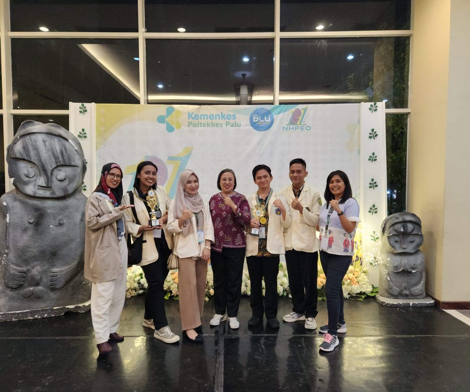 POLTEKKES MALUKU MERAIH 2 MEDALI DI AJANG THE 11TH NHPEO 2024