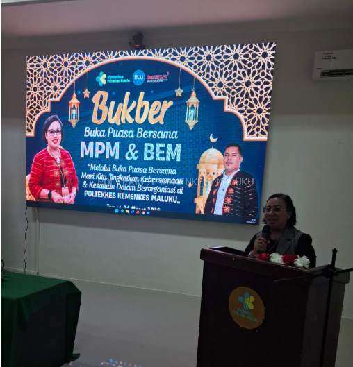 Buka Puasa Bersama Pengurus MPM dan BEM Poltekkes Kemenkes Maluku: Mempererat Kebersamaan dalam Keberagaman