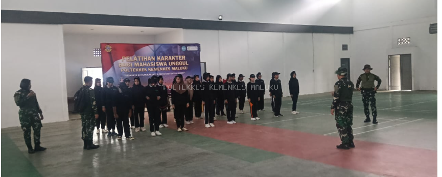 Poltekkes Kemenkes Maluku Gelar Pelatihan Karakter Mahasiswa Unggul di Lantamal IX Ambon